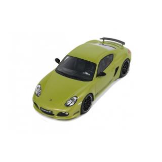 PORSCHE CAYMAN R 2012 PERIDOT METALLIC  GT Spirit 1:18 Resinemodell (Türen, Motorhaube... nicht zu öffnen!)